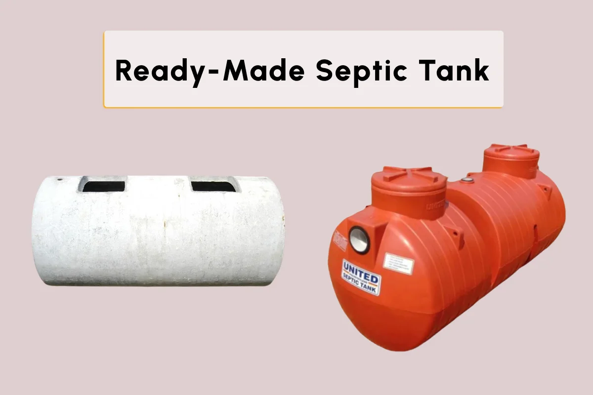 Ready-made Septic Tank- Its Type & Why it is a Must?