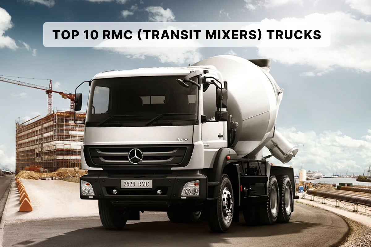 Top 10 Transit Mixer 2023 For RMC Plant- Features & Price